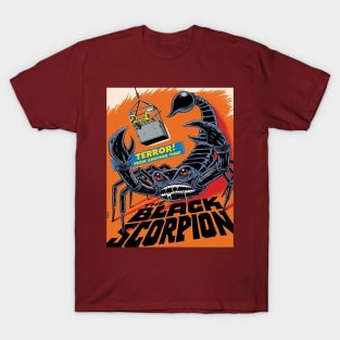 MST3K Mystery Science Promotional Artwork - The Black Scorpion T-Shirt